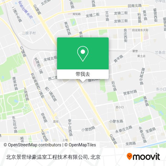 北京景世绿豪温室工程技术有限公司地图