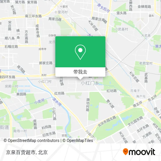 京泉百货超市地图