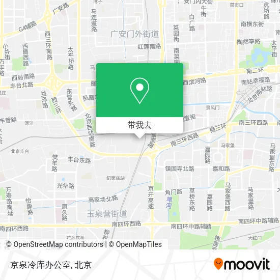 京泉冷库办公室地图