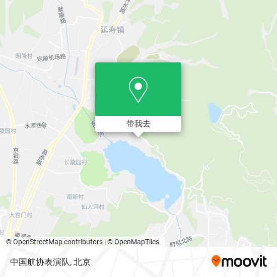 中国航协表演队地图