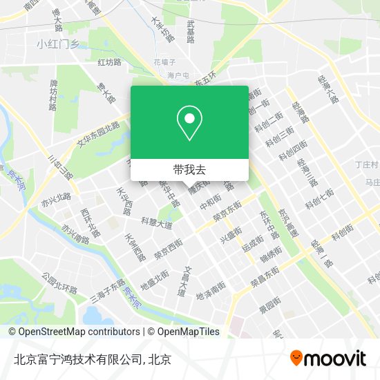 北京富宁鸿技术有限公司地图