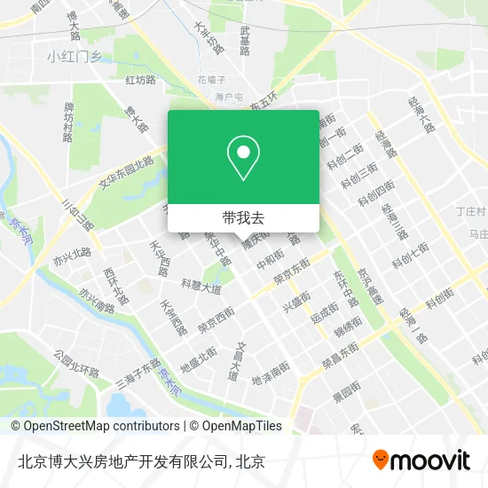 北京博大兴房地产开发有限公司地图