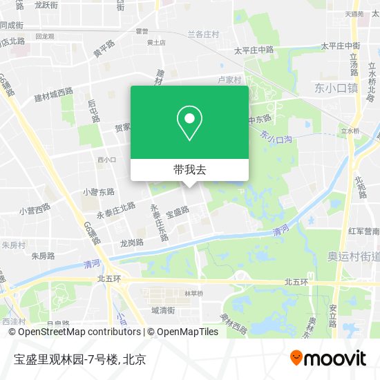 宝盛里观林园-7号楼地图