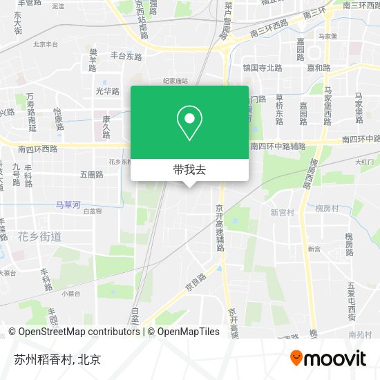 苏州稻香村地图