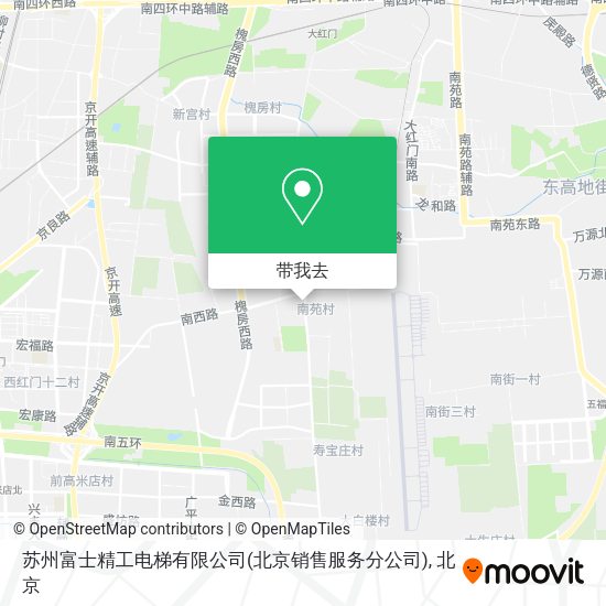 苏州富士精工电梯有限公司(北京销售服务分公司)地图