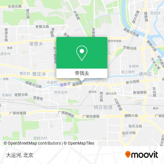 大运河地图