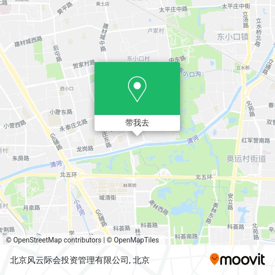 北京风云际会投资管理有限公司地图