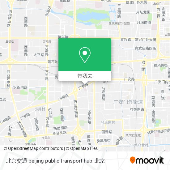 北京交通 beijing public transport hub地图