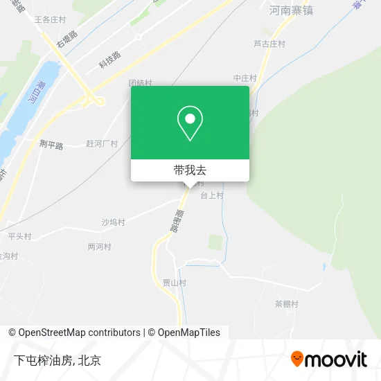 下屯榨油房地图