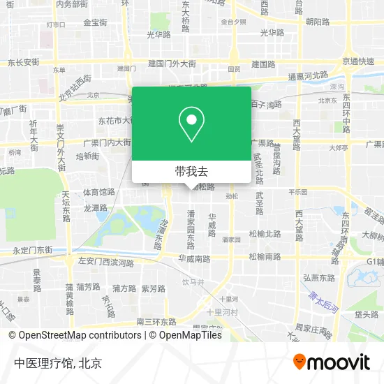 中医理疗馆地图