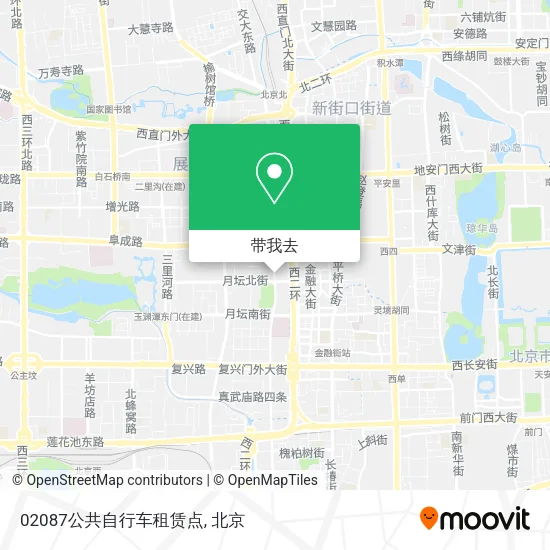 02087公共自行车租赁点地图