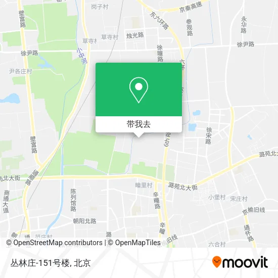 丛林庄-151号楼地图