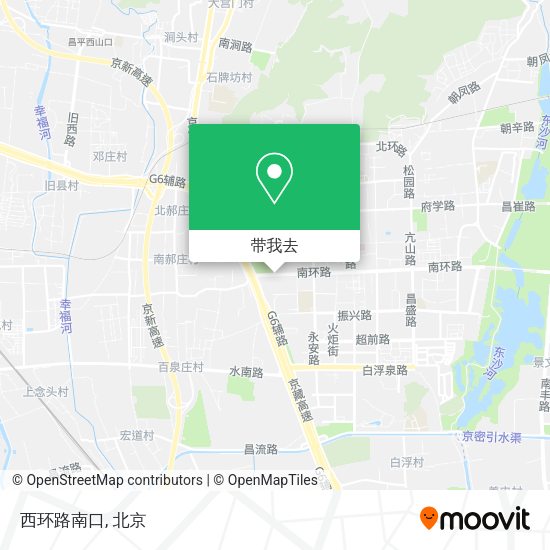 西环路南口地图
