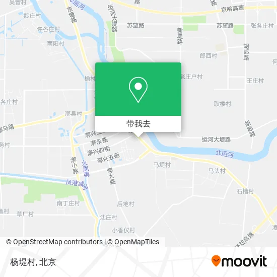 杨堤村地图