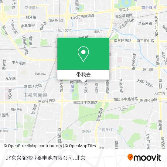 北京兴驼伟业蓄电池有限公司地图