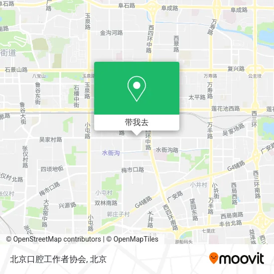 北京口腔工作者协会地图