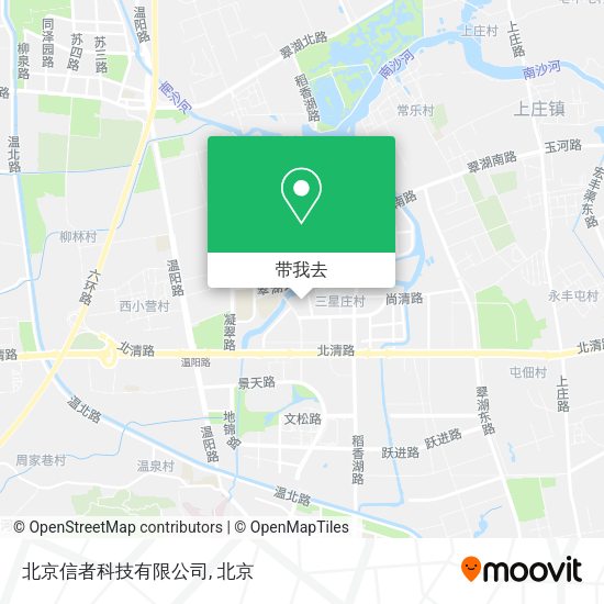 北京信者科技有限公司地图