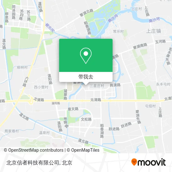 北京信者科技有限公司地图