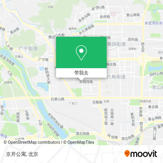 京开公寓地图