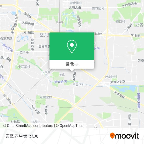 康馨养生馆地图