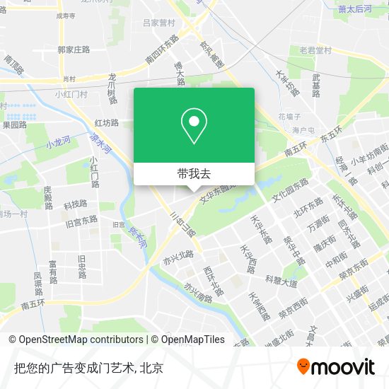 把您的广告变成门艺术地图