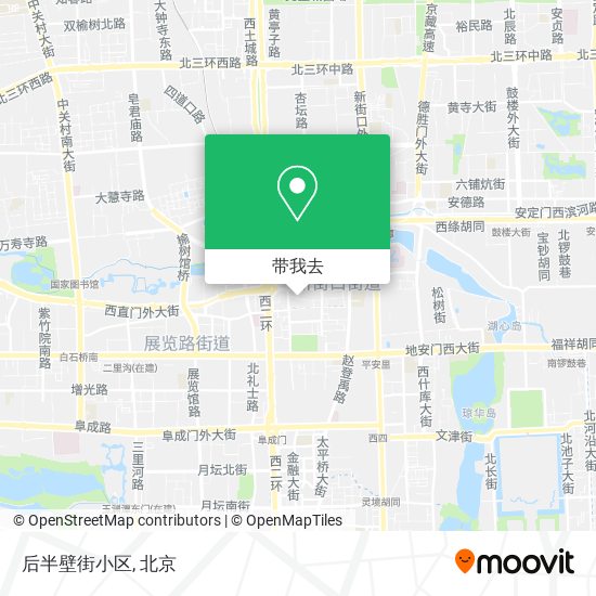 后半壁街小区地图