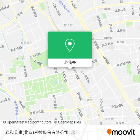 嘉和美康(北京)科技股份有限公司地图