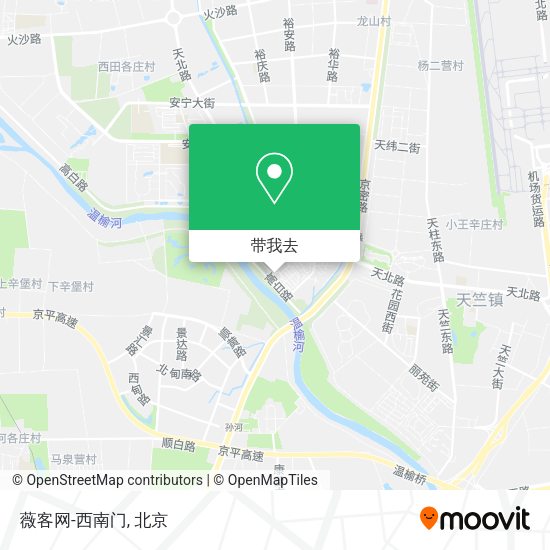 薇客网-西南门地图