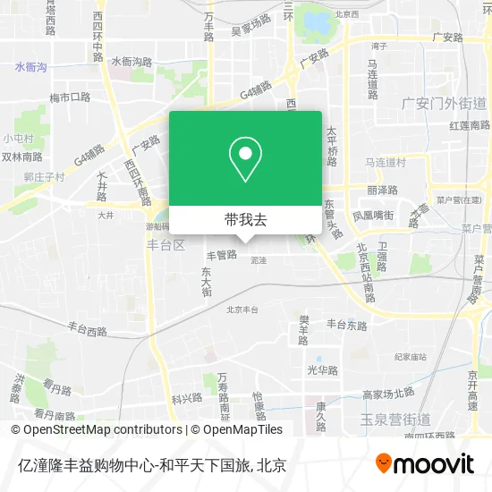 亿潼隆丰益购物中心-和平天下国旅地图