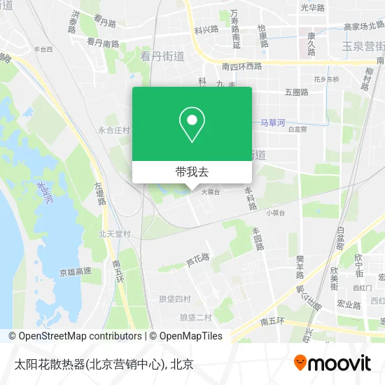 太阳花散热器(北京营销中心)地图