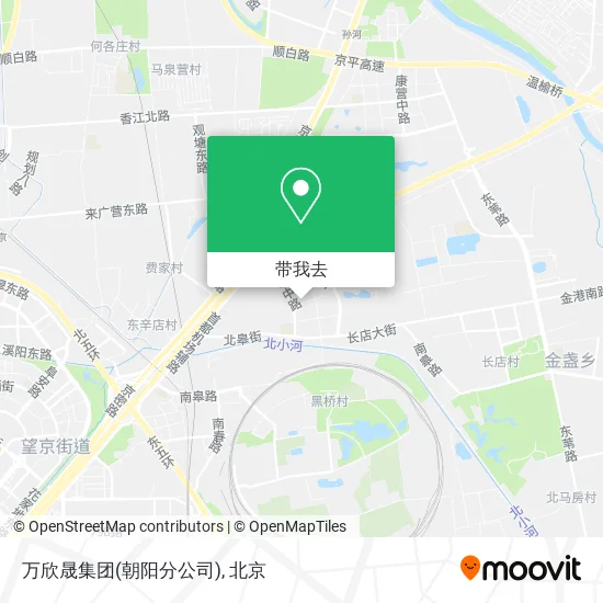 万欣晟集团(朝阳分公司)地图