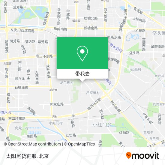 太阳尾货鞋服地图
