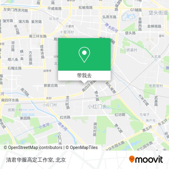 清君华服高定工作室地图