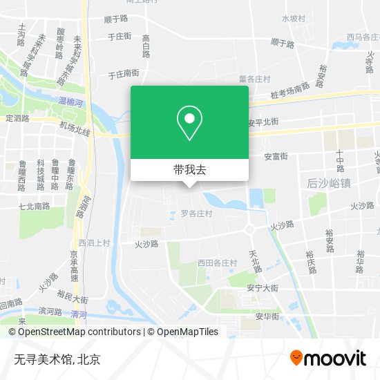 无寻美术馆地图