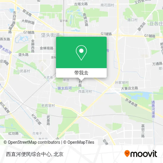 西直河便民综合中心地图