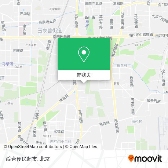 综合便民超市地图
