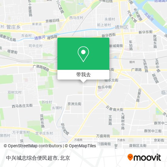 中兴城志综合便民超市地图