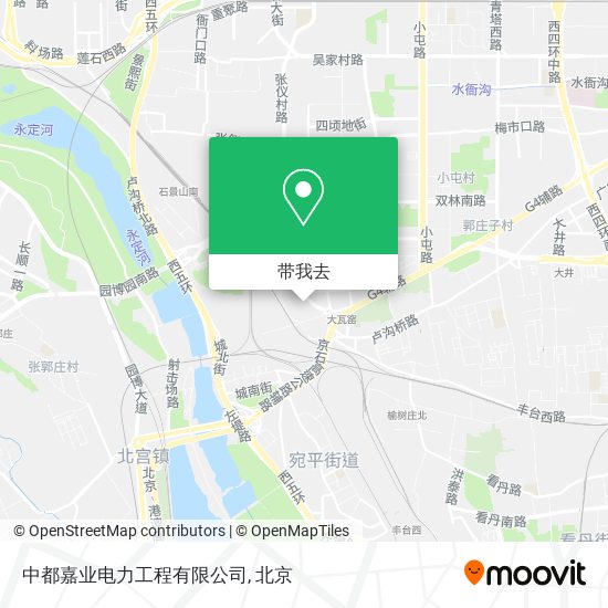 中都嘉业电力工程有限公司地图