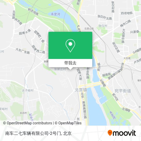 南车二七车辆有限公司-2号门地图