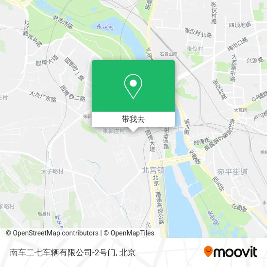 南车二七车辆有限公司-2号门地图