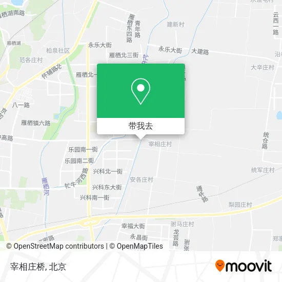 宰相庄桥地图