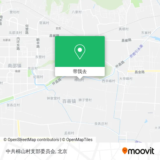 中共棉山村支部委员会地图