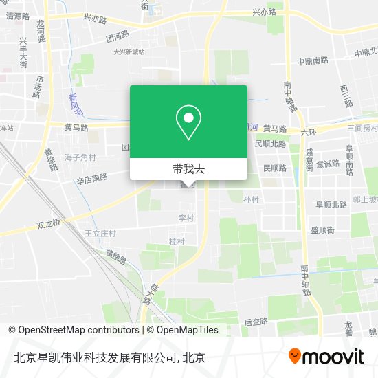 北京星凯伟业科技发展有限公司地图