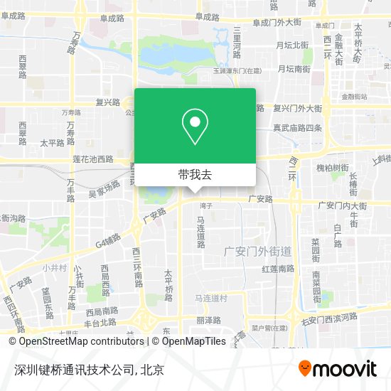 深圳键桥通讯技术公司地图