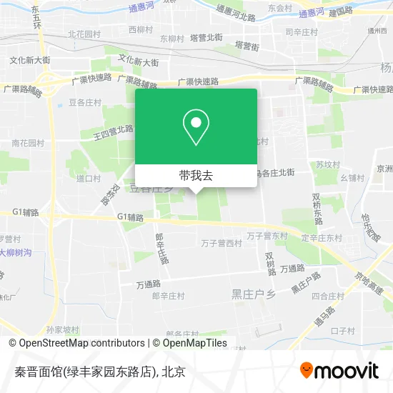 秦晋面馆(绿丰家园东路店)地图