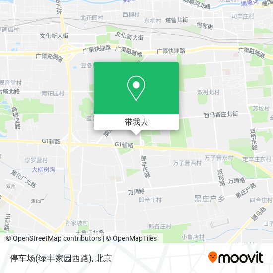 停车场(绿丰家园西路)地图