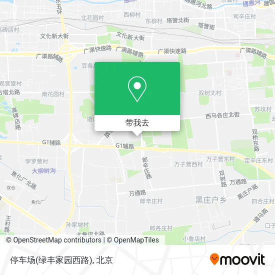 停车场(绿丰家园西路)地图