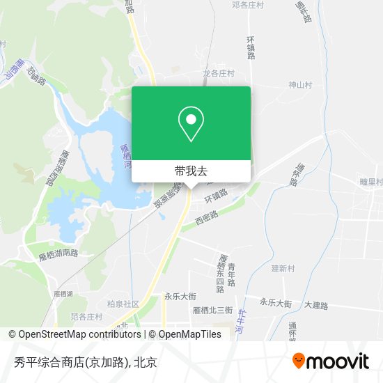 秀平综合商店(京加路)地图