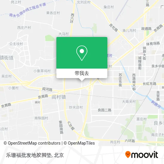 乐珊福批发地胶脚垫地图
