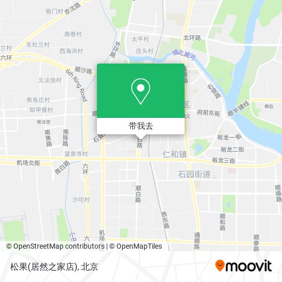 松果(居然之家店)地图